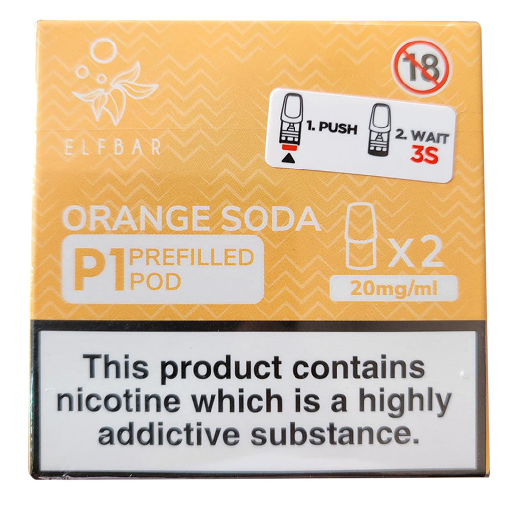 Elf Mate P1 Pre-filled Pod - Orange Soda