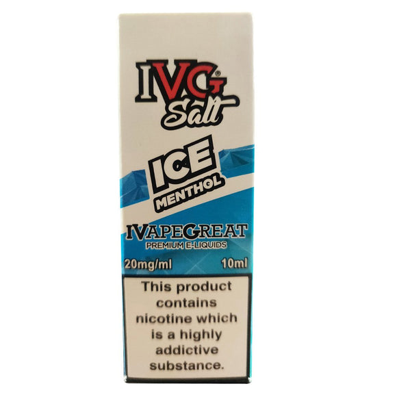 I VG Nic Salts - Ice Menthol E Liquid-Fogfathers