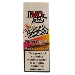I VG Nic Salts - Tropical Ice Blast E Liquid-Fogfathers