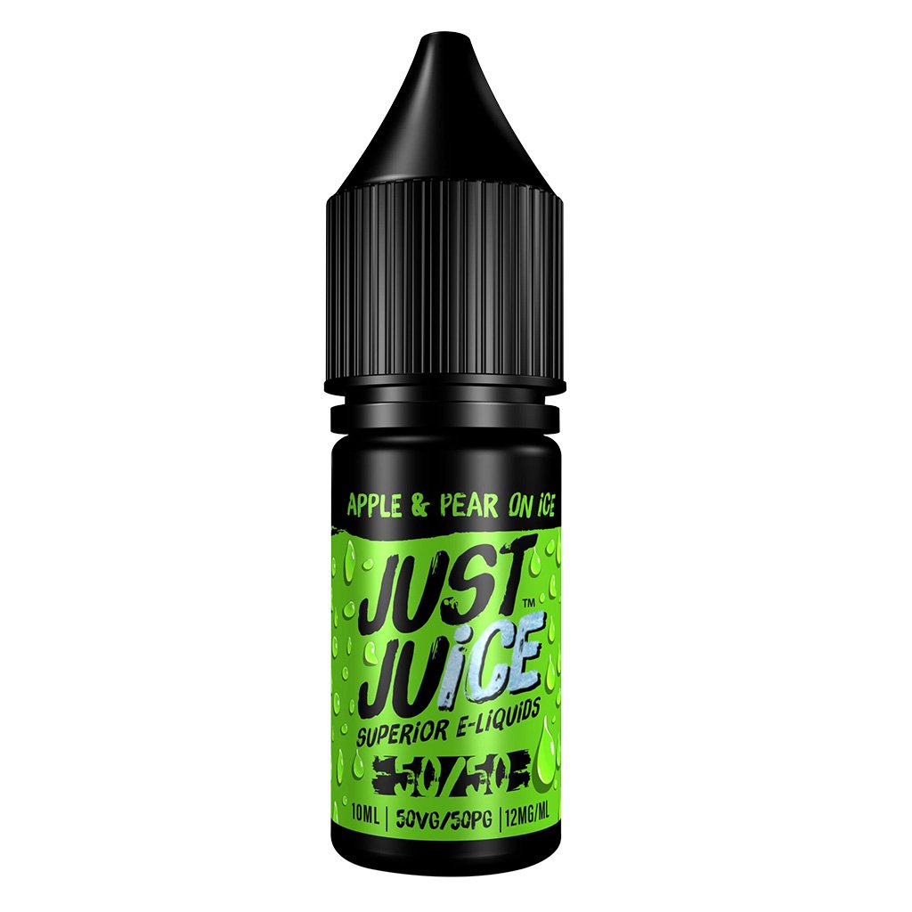 Just Juice Nic Salts - Apple & Pear On Ice E Liquid-Fogfathers