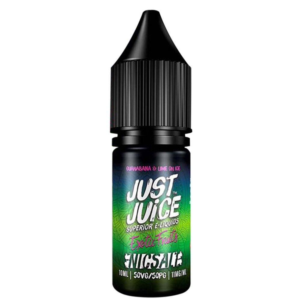 Just Juice Nic Salts - Guanabana & Lime on Ice E Liquid-Fogfathers