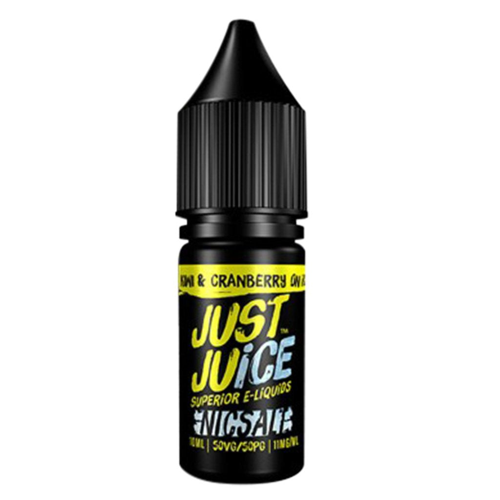 Just Juice Nic Salts - Kiwi & Cranberry On Ice E Liquid-Fogfathers