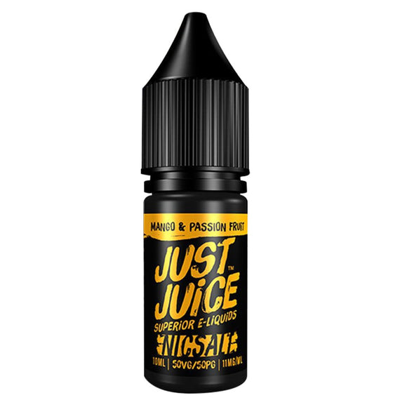 Just Juice Nic Salts - Mango & Passion Fruit E Liquid-Fogfathers