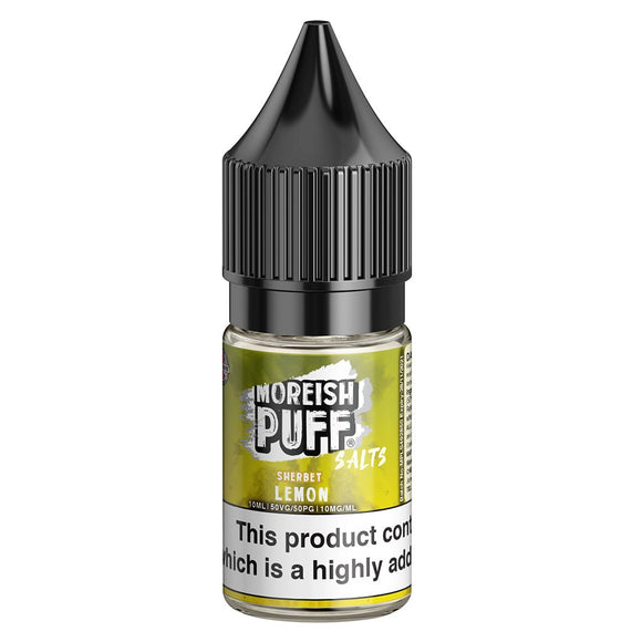 Moreish Puff Salts - Lemon Sherbet E Liquid-Fogfathers