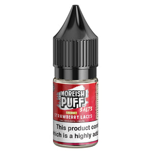 Moreish Puff Salts - Strawberry Laces Sherbet E Liquid-Fogfathers