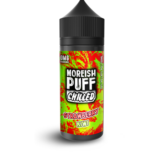 Moreish Puff - Strawberry & Kiwi Chilled E Liquid-Fogfathers