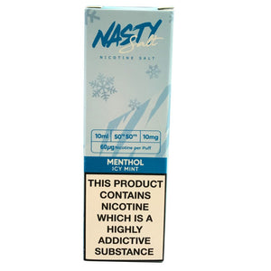Nasty Juice Nic Salts - Menthol E Liquid-Fogfathers