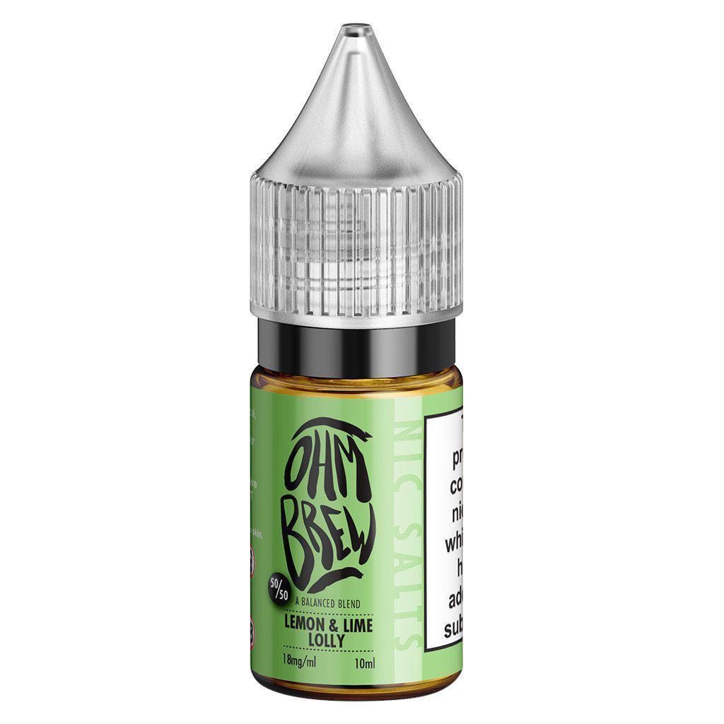 Ohm Brew - Lemon and Lime Lolly E Liquid-Fogfathers