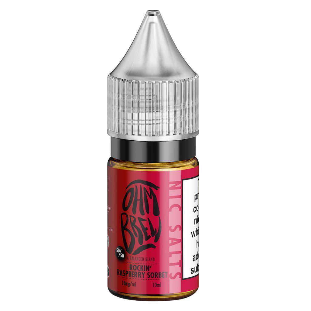 Ohm Brew - Rockin Raspberry E Liquid-Fogfathers