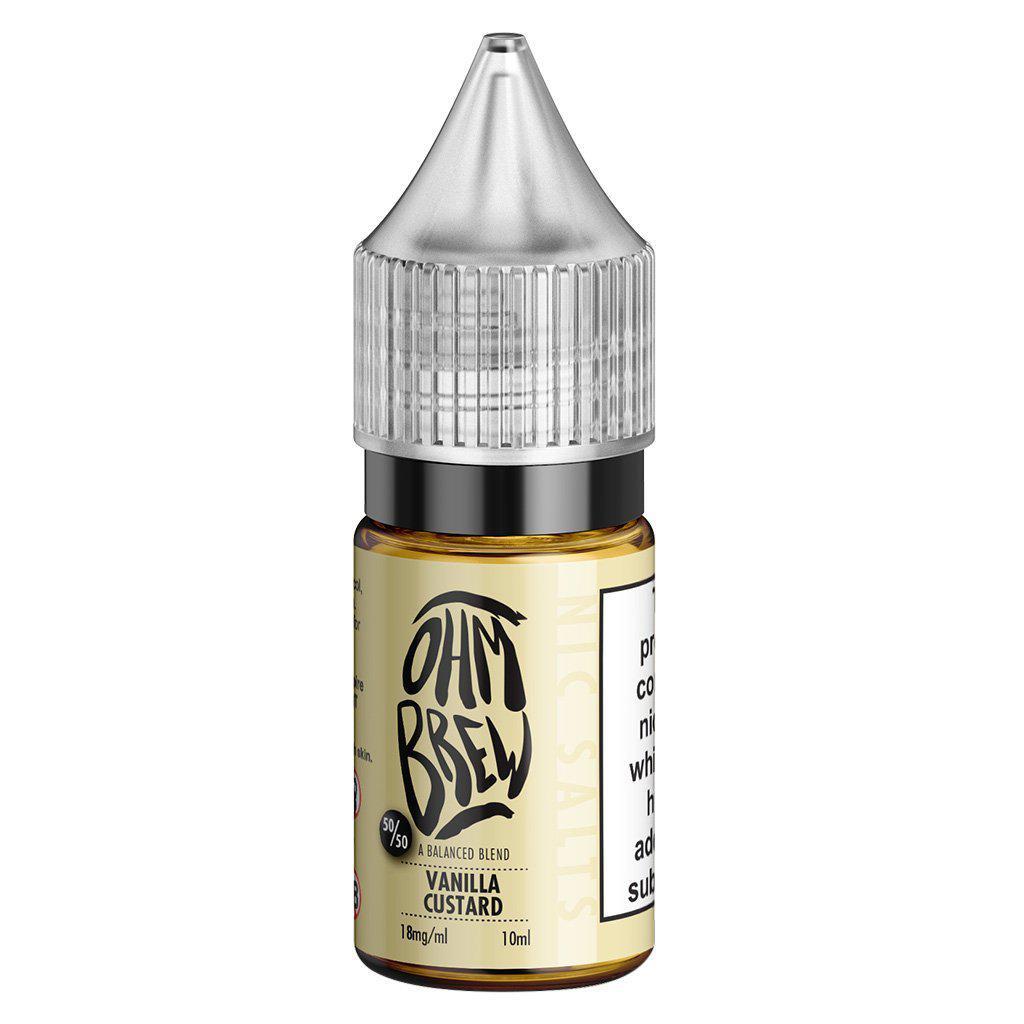 Ohm Brew - Vanilla Custard E Liquid-Fogfathers