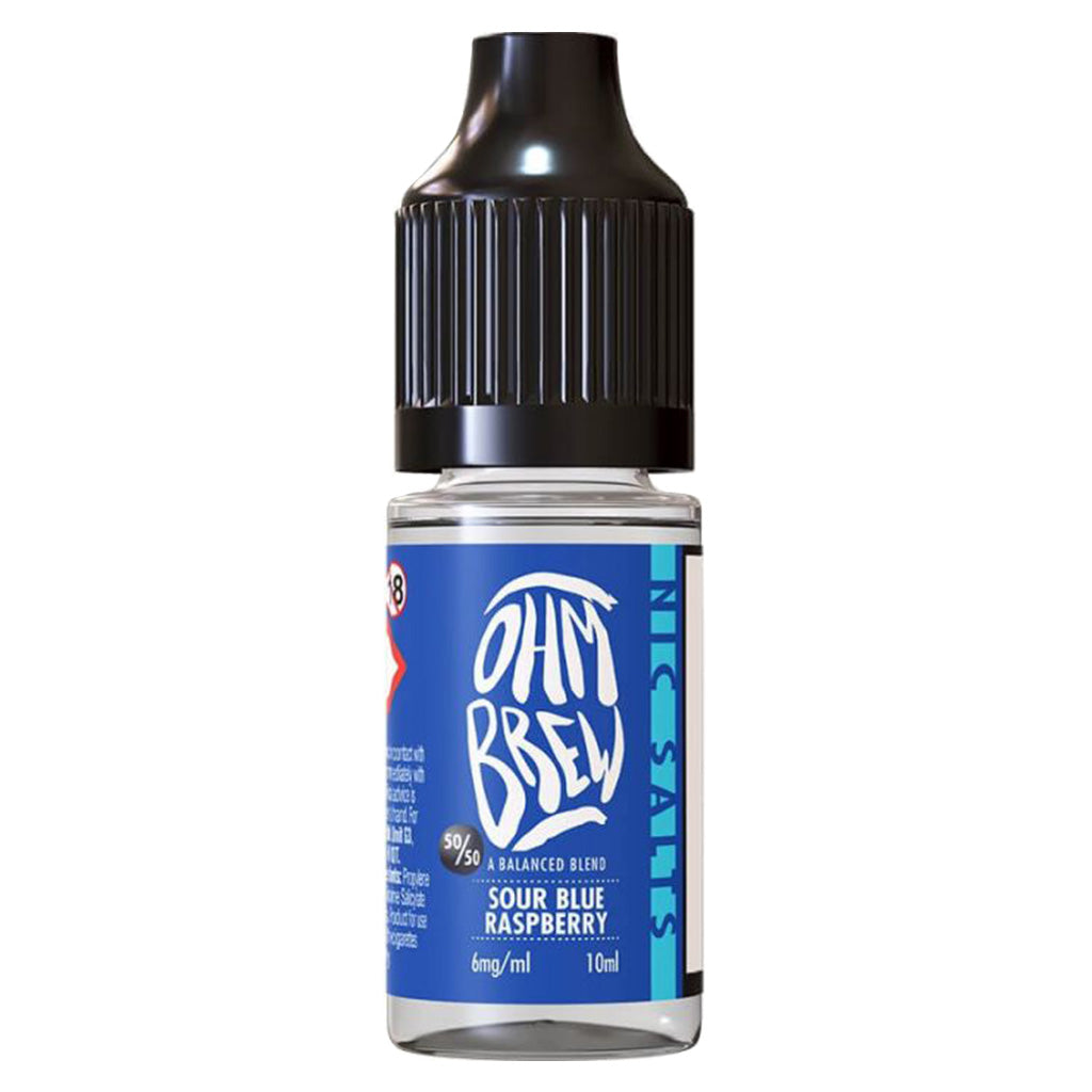 Ohm Brew - Blue Sour Raspberry E Liquid-Fogfathers