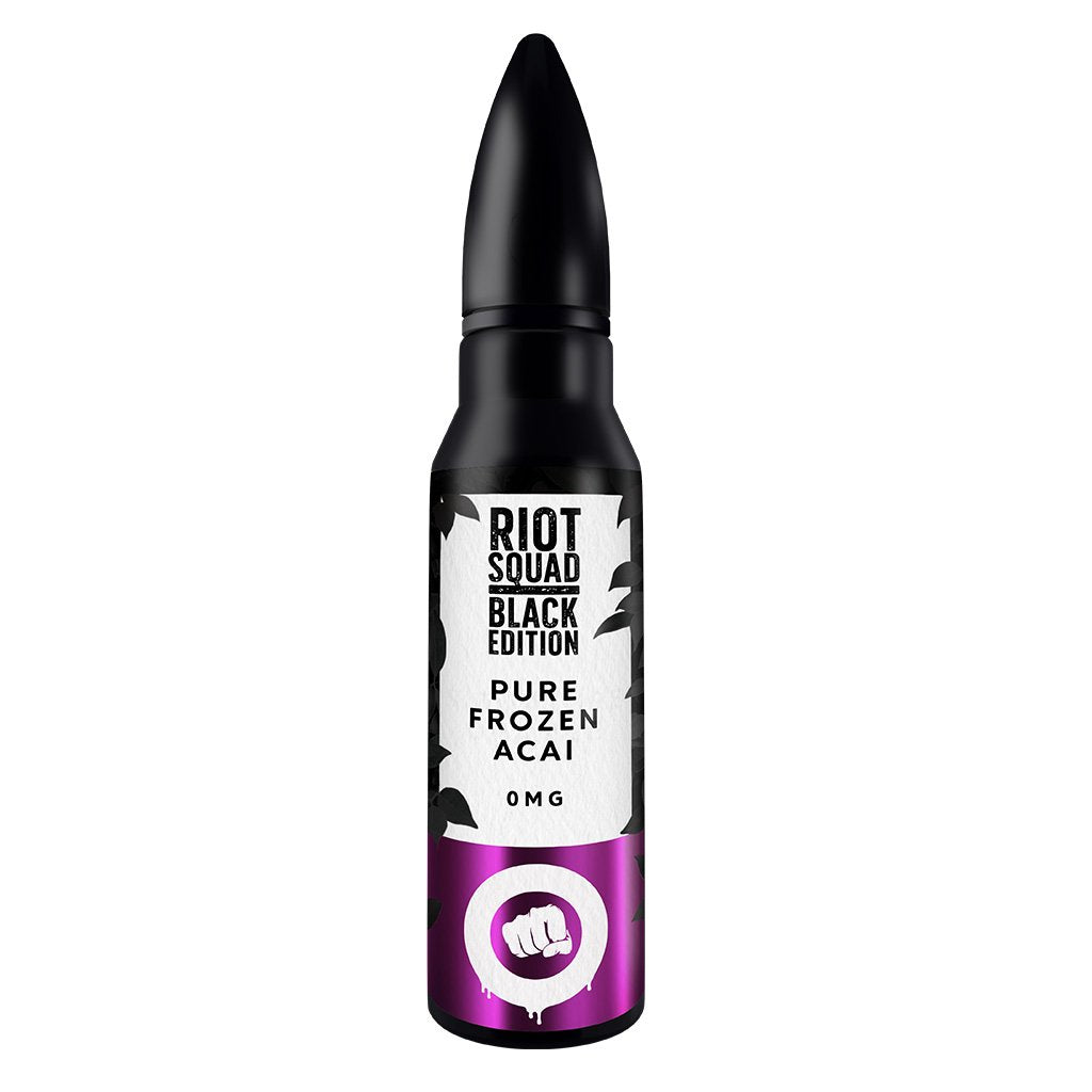 Riot Squad - Black Edition Pure Frozen Acai E Liquid-Fogfathers