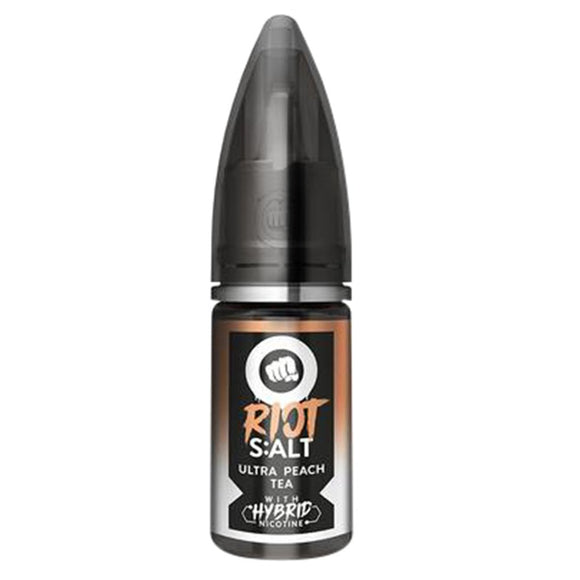 Riot Squad Hybrid Nic Salts - Ultra Peach Tea E Liquid-Fogfathers