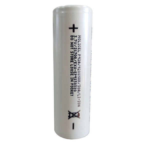 Molicel P42A 21700 4200mAh 30A Rechargeable Battery-Fogfathers
