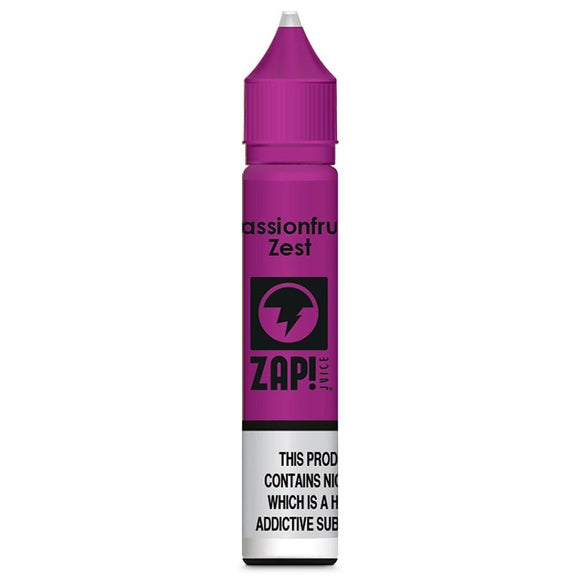 Zap Nic Salts - Passionfruit Zest E Liquid-Fogfathers
