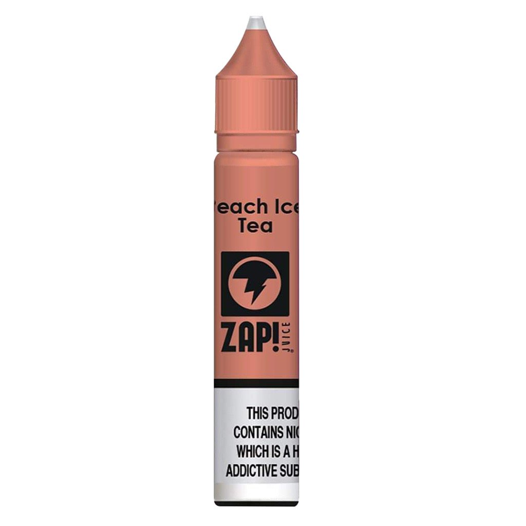 Zap Nic Salts - Peach Ice Tea E Liquid-Fogfathers